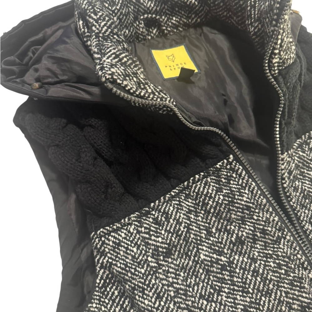 Prince & Fox Black and White Vest - Picture 5 of 6